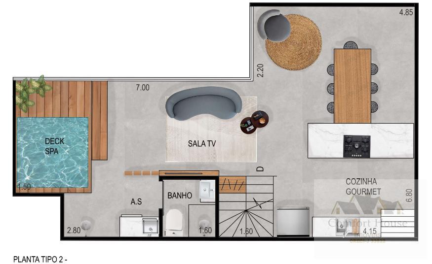 Apartamento à venda com 2 quartos, 115m² - Foto 12