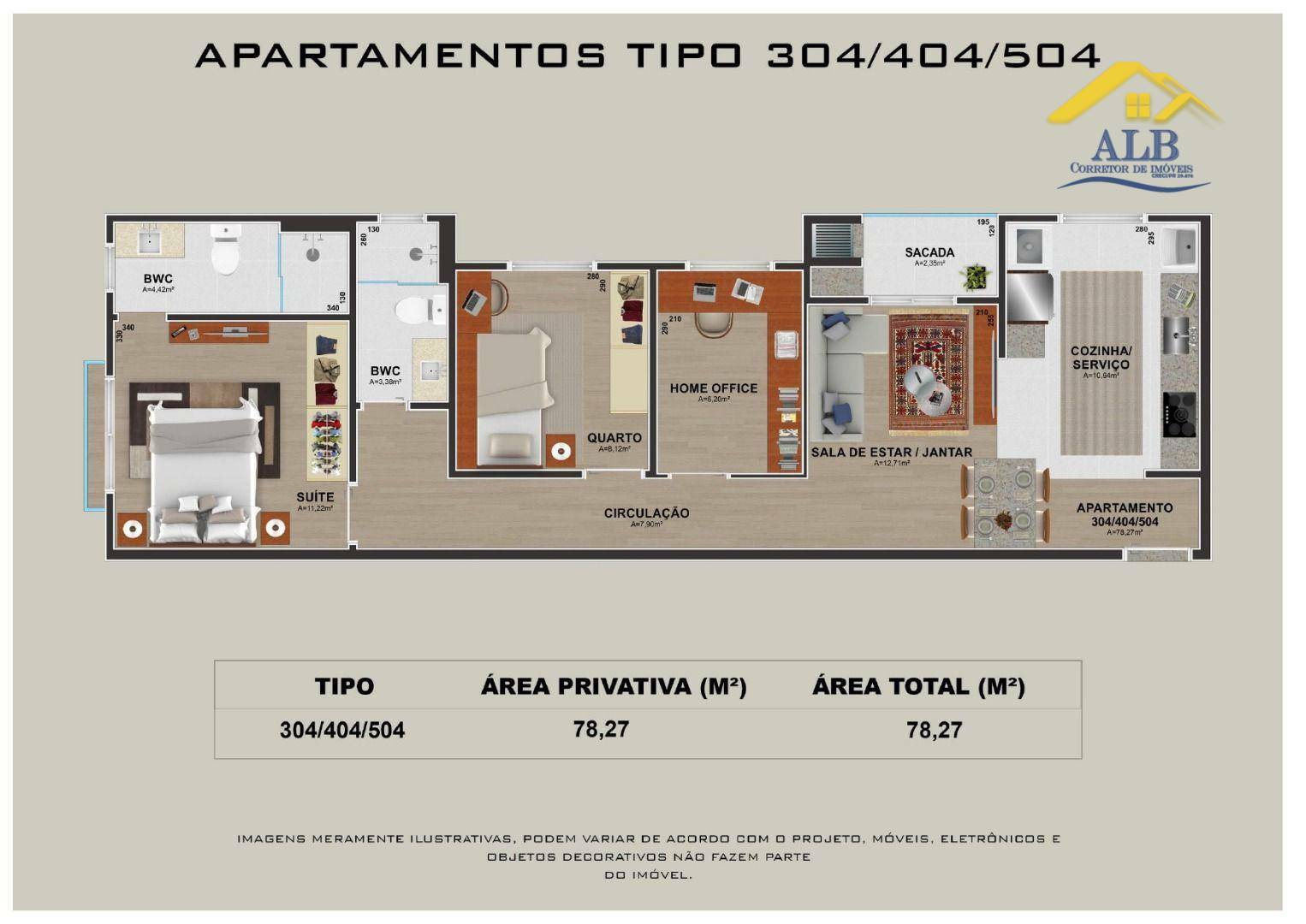 Apartamento à venda com 2 quartos, 75m² - Foto 28