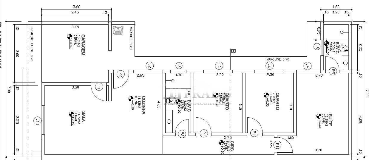 Casa à venda com 3 quartos, 85m² - Foto 1