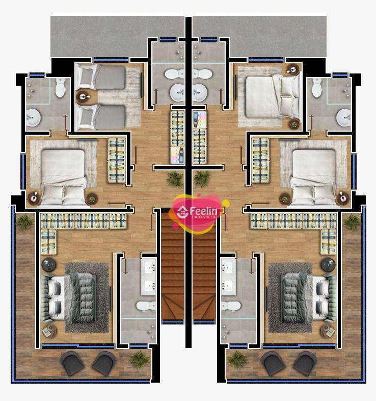 Casa à venda com 3 quartos, 185m² - Foto 3