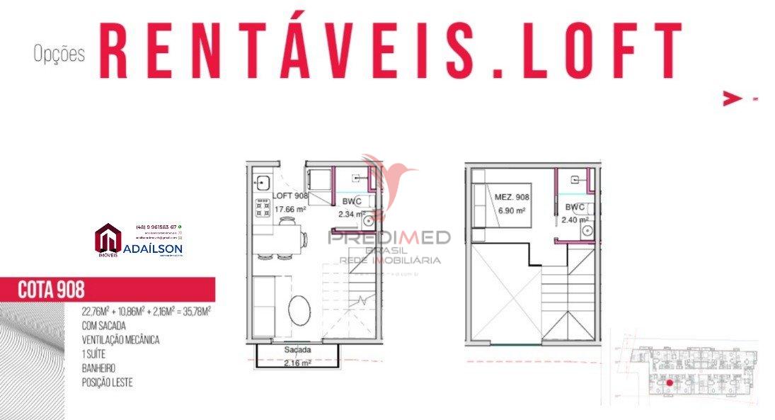 Apartamento à venda com 1 quarto, 24m² - Foto 11