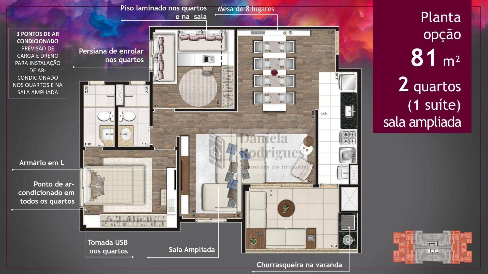 Apartamento à venda com 3 quartos, 82m² - Foto 34