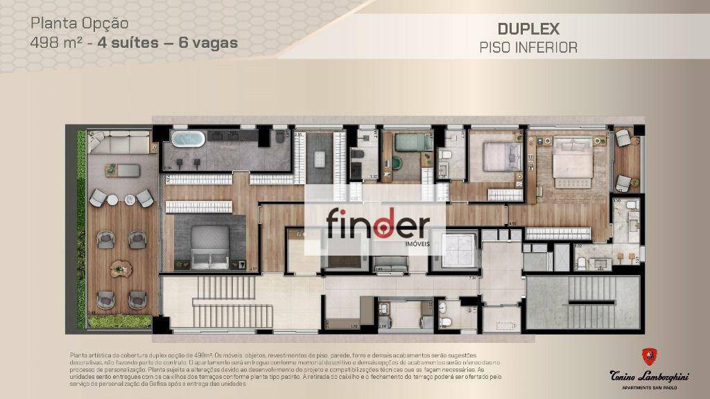 Apartamento à venda com 4 quartos, 252m² - Foto 51