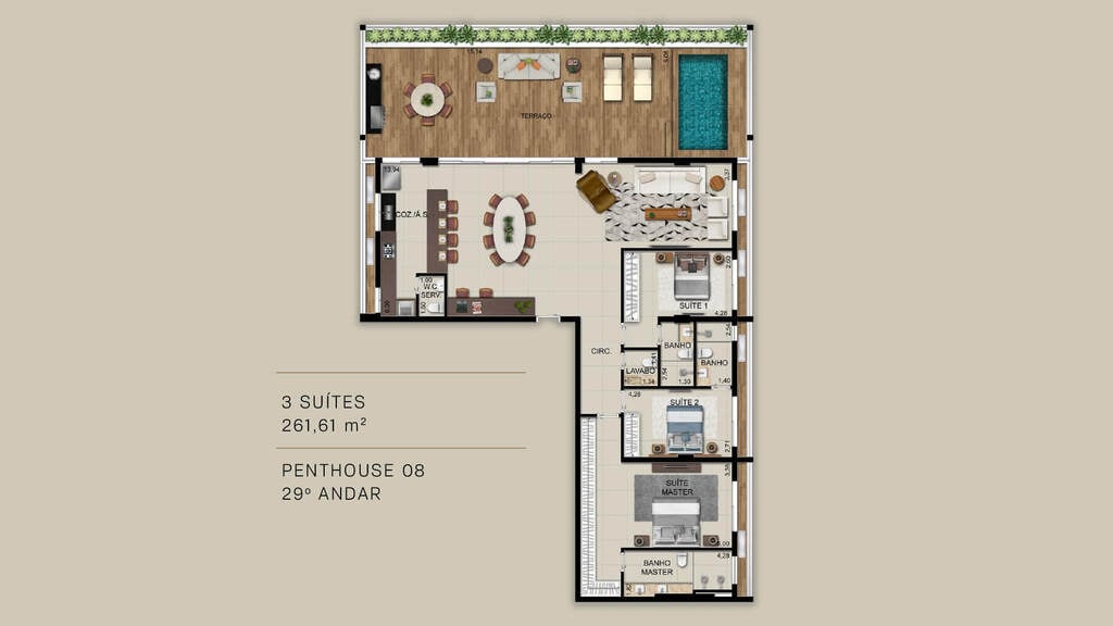 Apartamento, 2 quartos, 78 m² - Foto 37