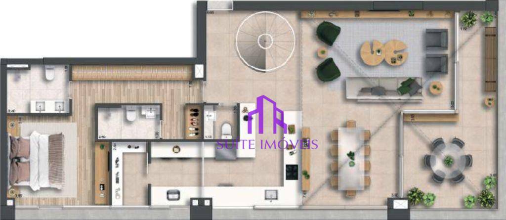 Loft à venda com 2 quartos, 137m² - Foto 7