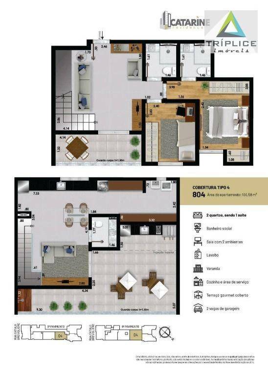 Apartamento à venda com 2 quartos, 59m² - Foto 18