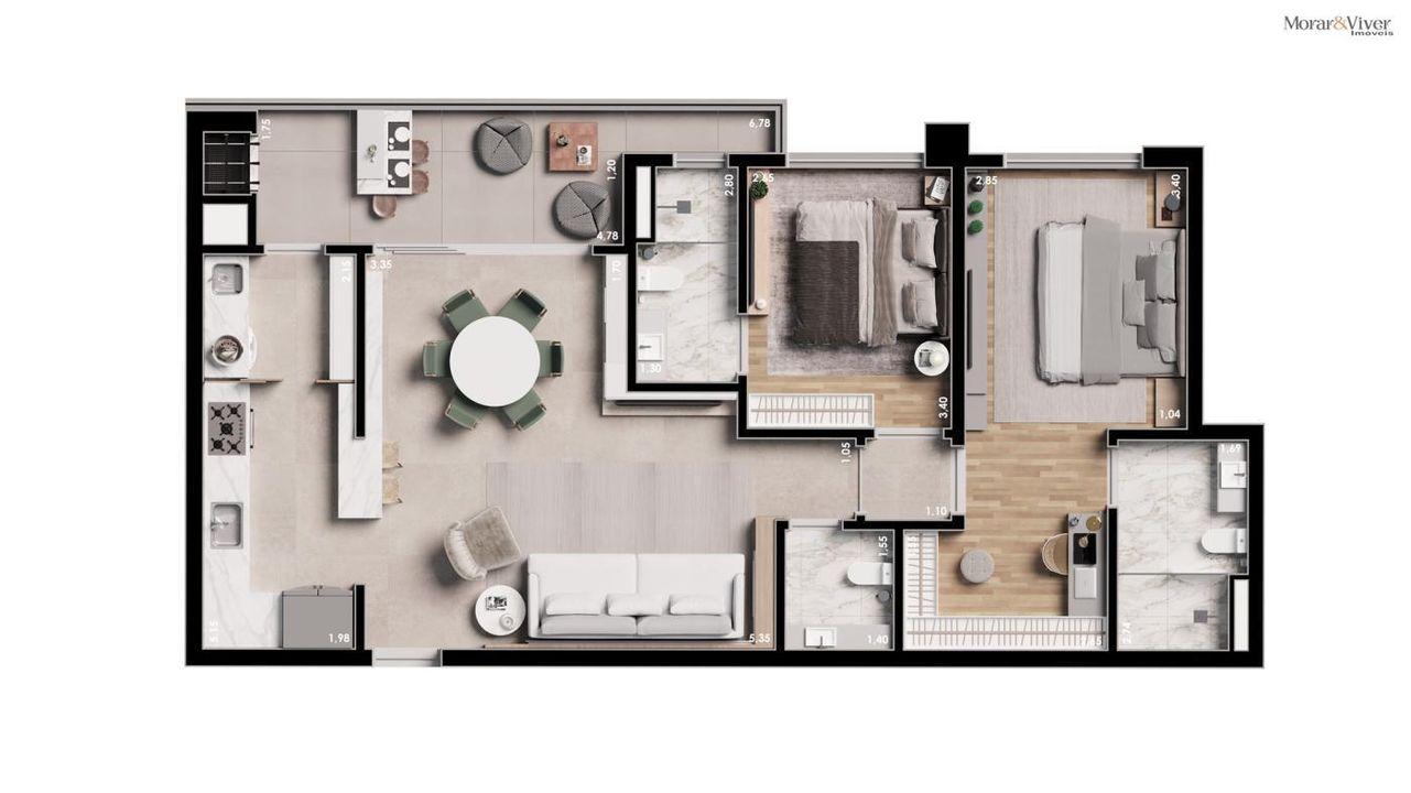 Apartamento à venda com 3 quartos, 115m² - Foto 32