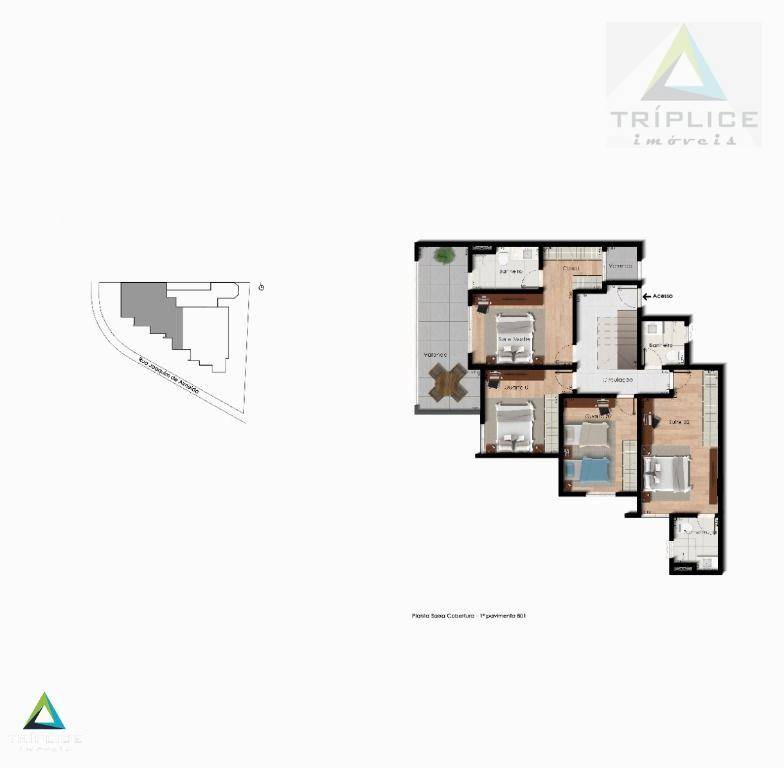 Cobertura, 4 quartos, 200 m² - Foto 2