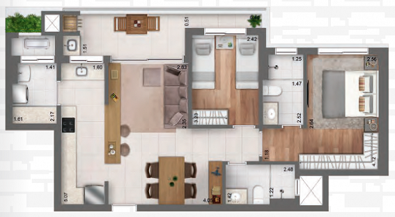 Apartamento à venda com 3 quartos, 119m² - Foto 23