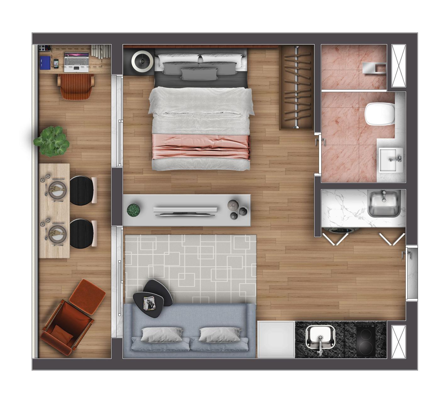 Apartamento à venda com 2 quartos, 2442m² - Foto 30