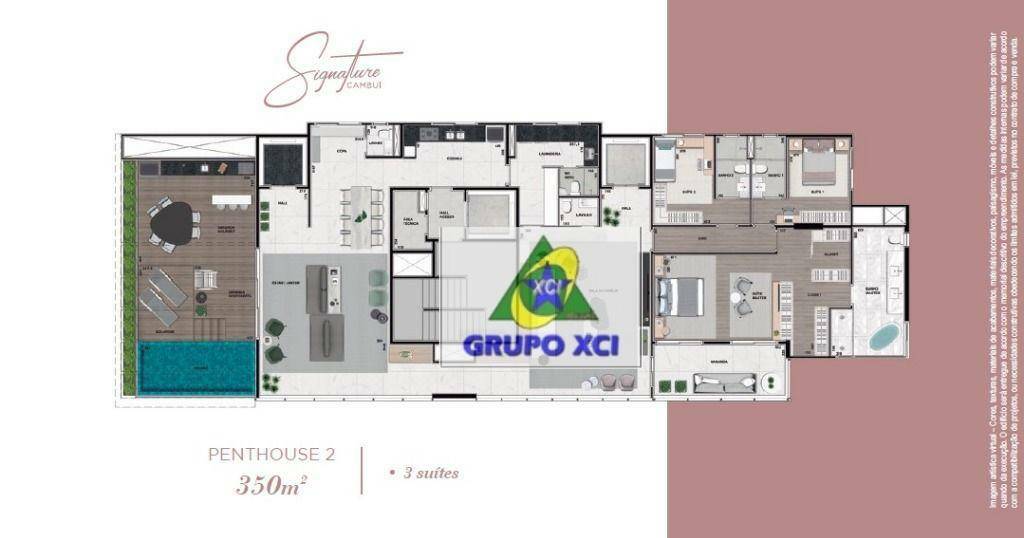 Apartamento à venda com 3 quartos, 190m² - Foto 43