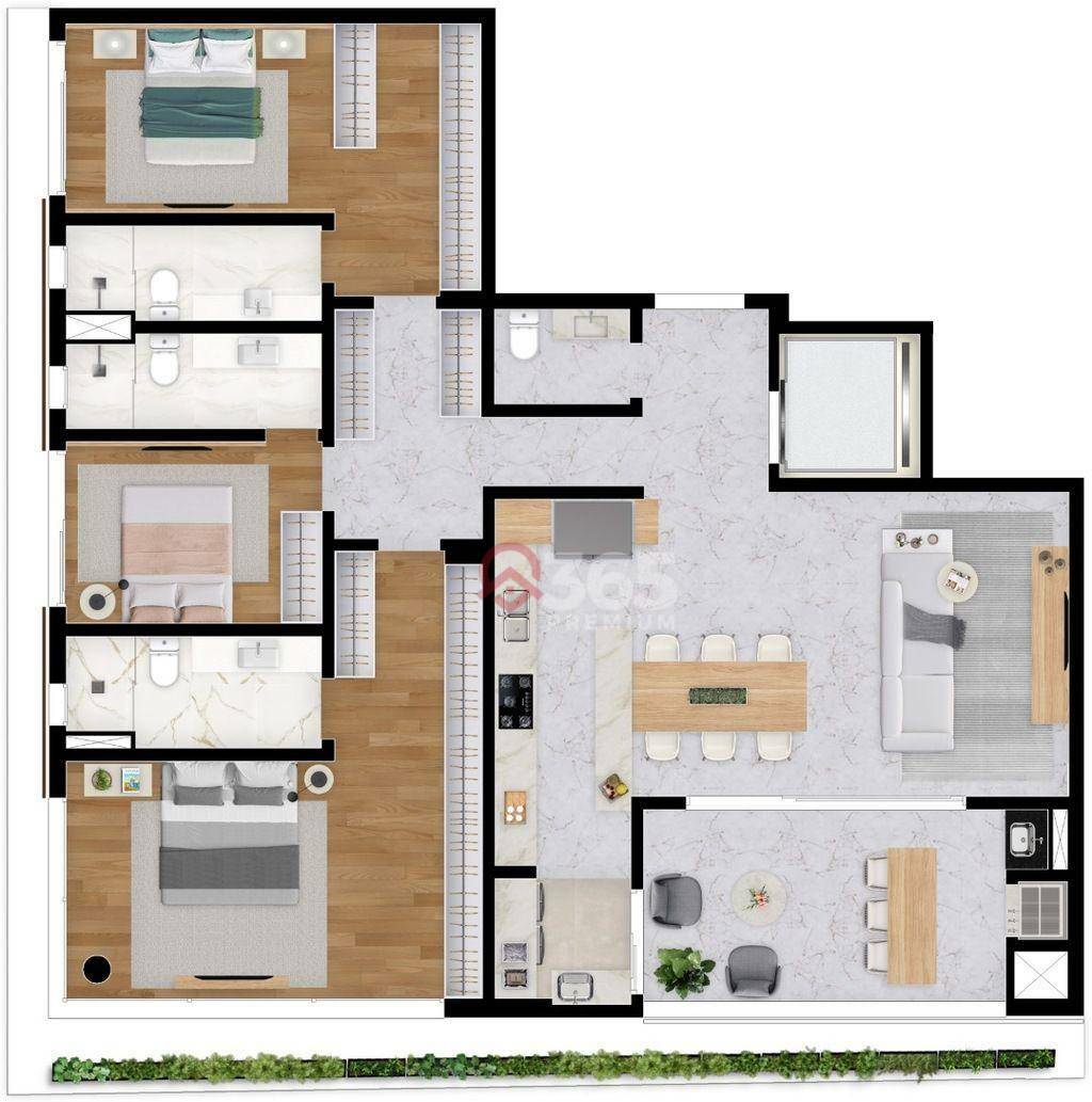 Cobertura à venda com 4 quartos, 308m² - Foto 47