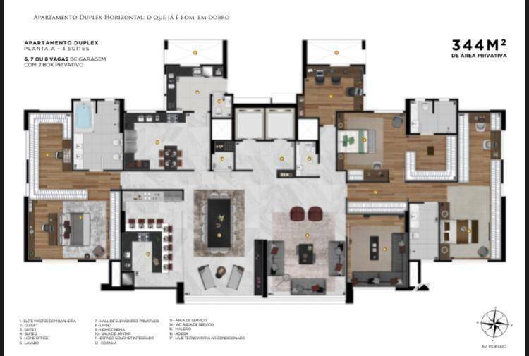 Apartamento à venda com 3 quartos, 171m² - Foto 25