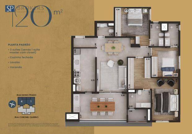 Apartamento à venda com 2 quartos, 90m² - Foto 23