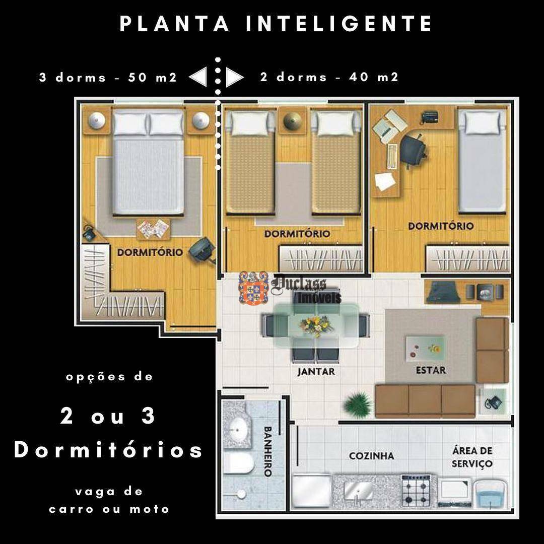 Apartamento à venda com 2 quartos, 40m² - Foto 15