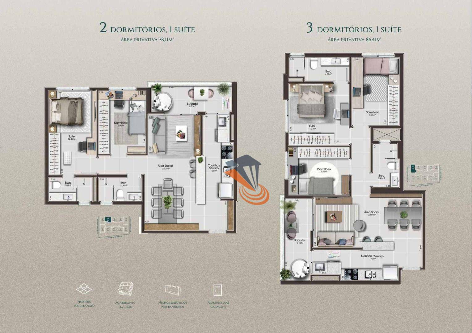 Apartamento à venda com 2 quartos, 108m² - Foto 18