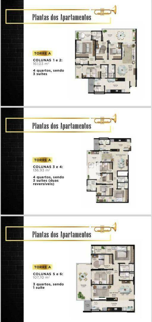 Apartamento à venda com 4 quartos, 161m² - Foto 12