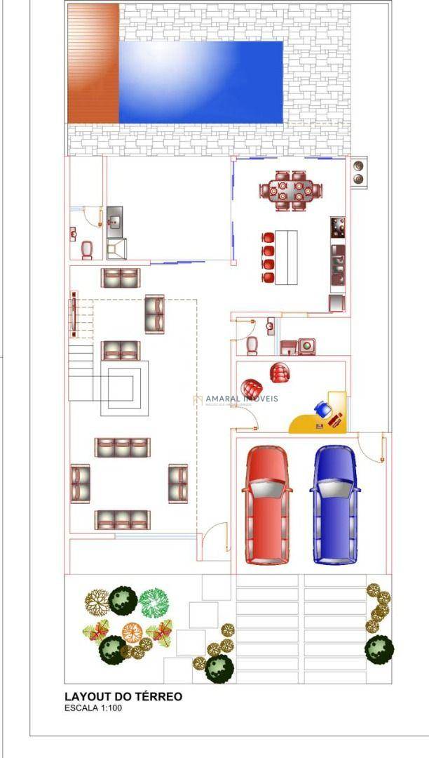 Sobrado à venda com 3 quartos, 300m² - Foto 1