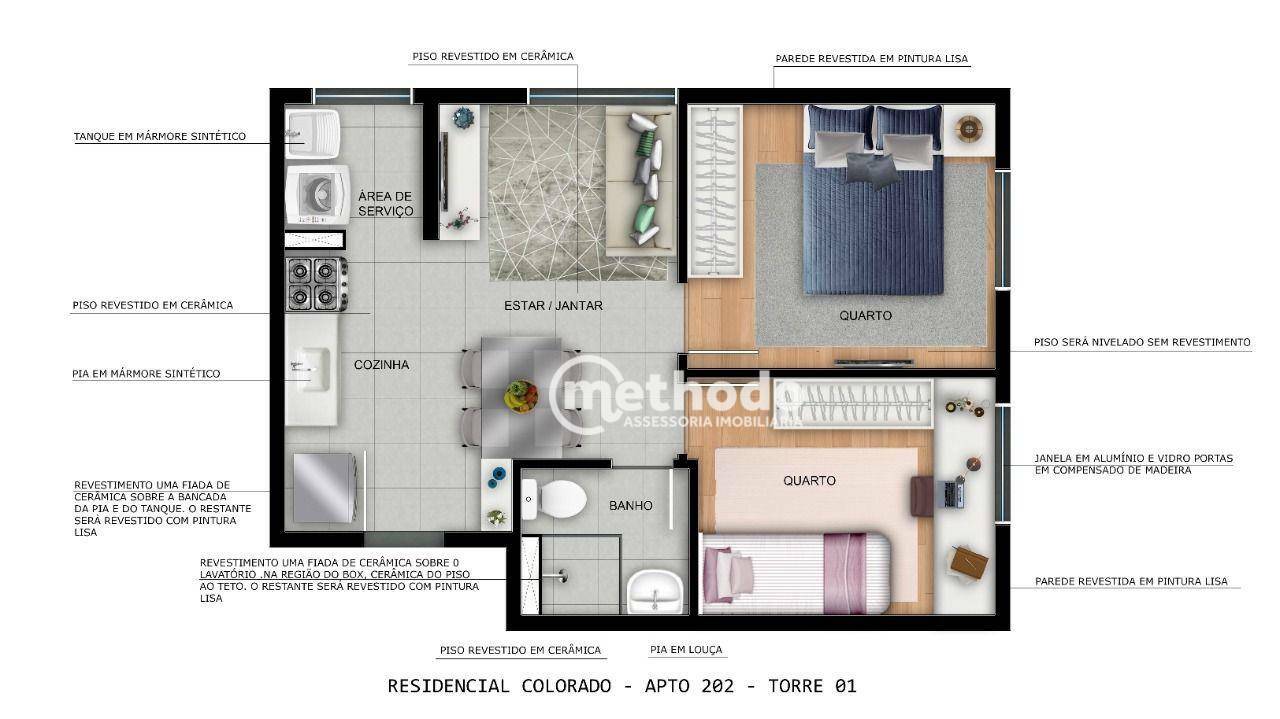 Apartamento à venda com 2 quartos, 39m² - Foto 14