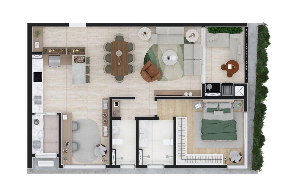 Apartamento à venda com 2 quartos, 9075m² - Foto 59