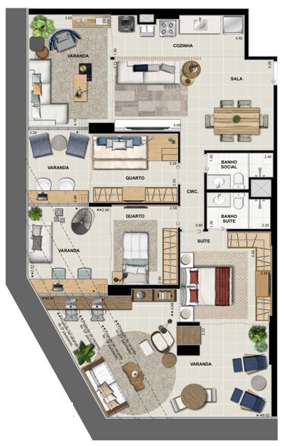 Cobertura à venda com 2 quartos, 176m² - Foto 39