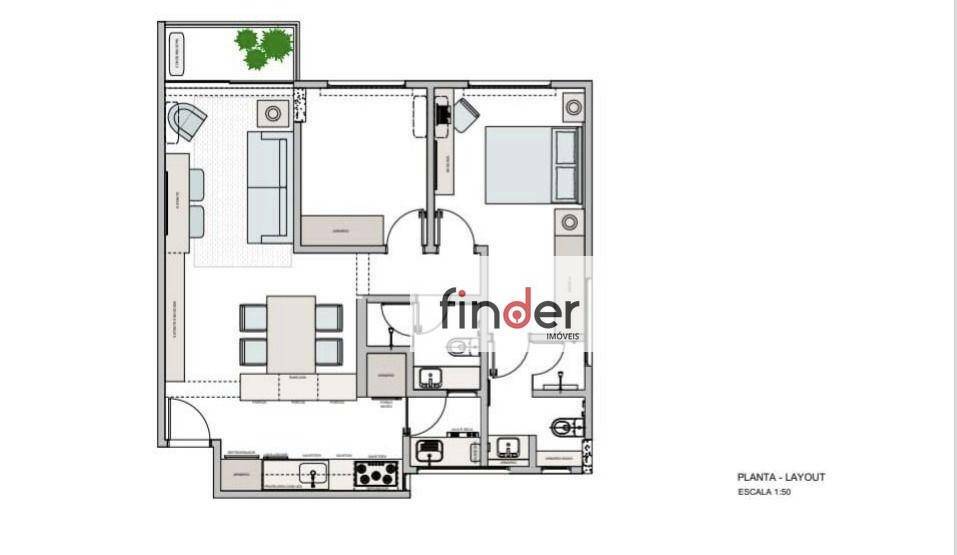 Apartamento à venda com 2 quartos, 76m² - Foto 29