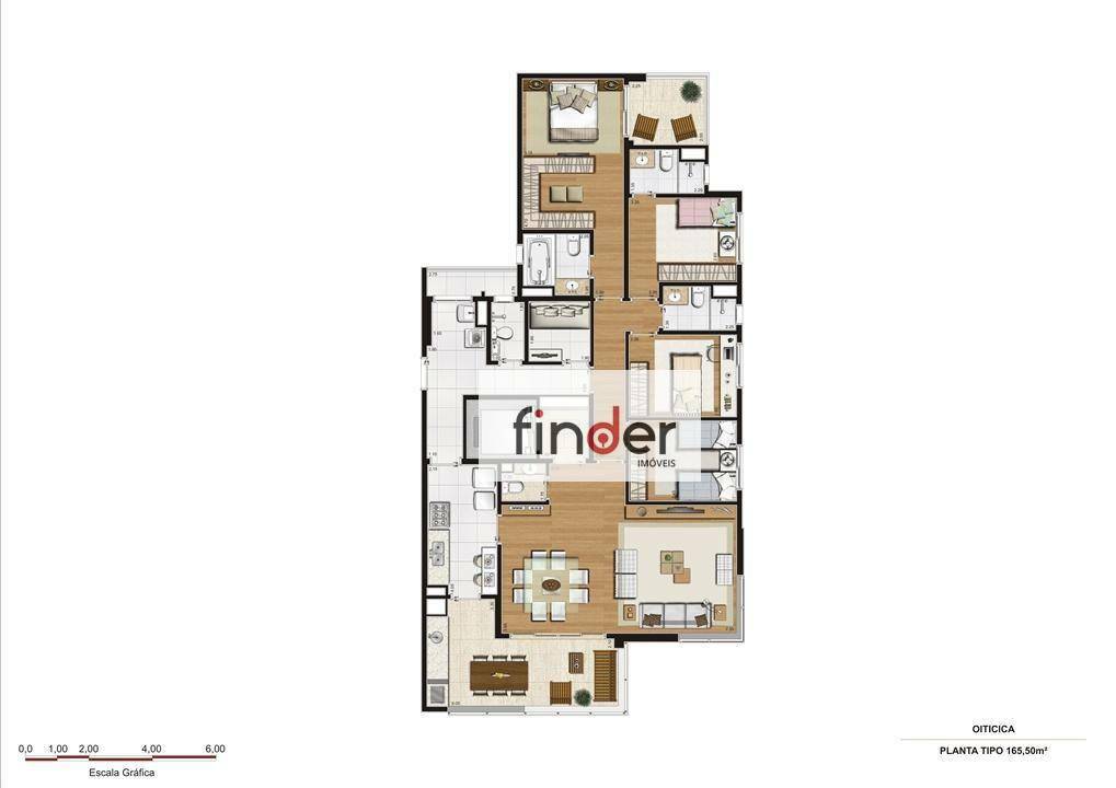 Apartamento à venda com 4 quartos, 165m² - Foto 66