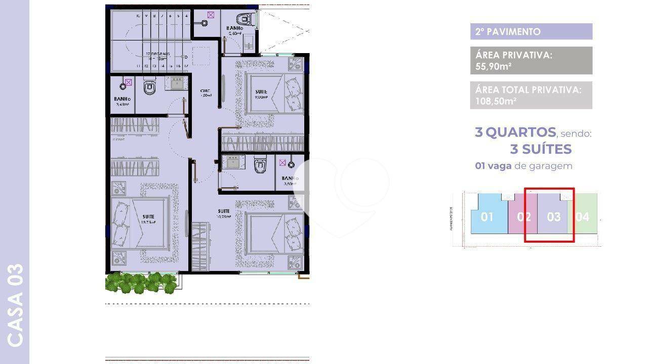 Casa de Condomínio à venda com 3 quartos, 108m² - Foto 20