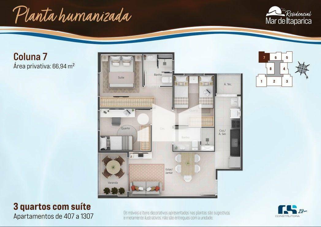 Apartamento à venda com 2 quartos, 60m² - Foto 35