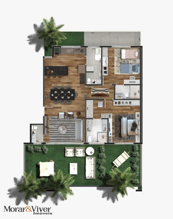 Apartamento à venda com 3 quartos, 185m² - Foto 48