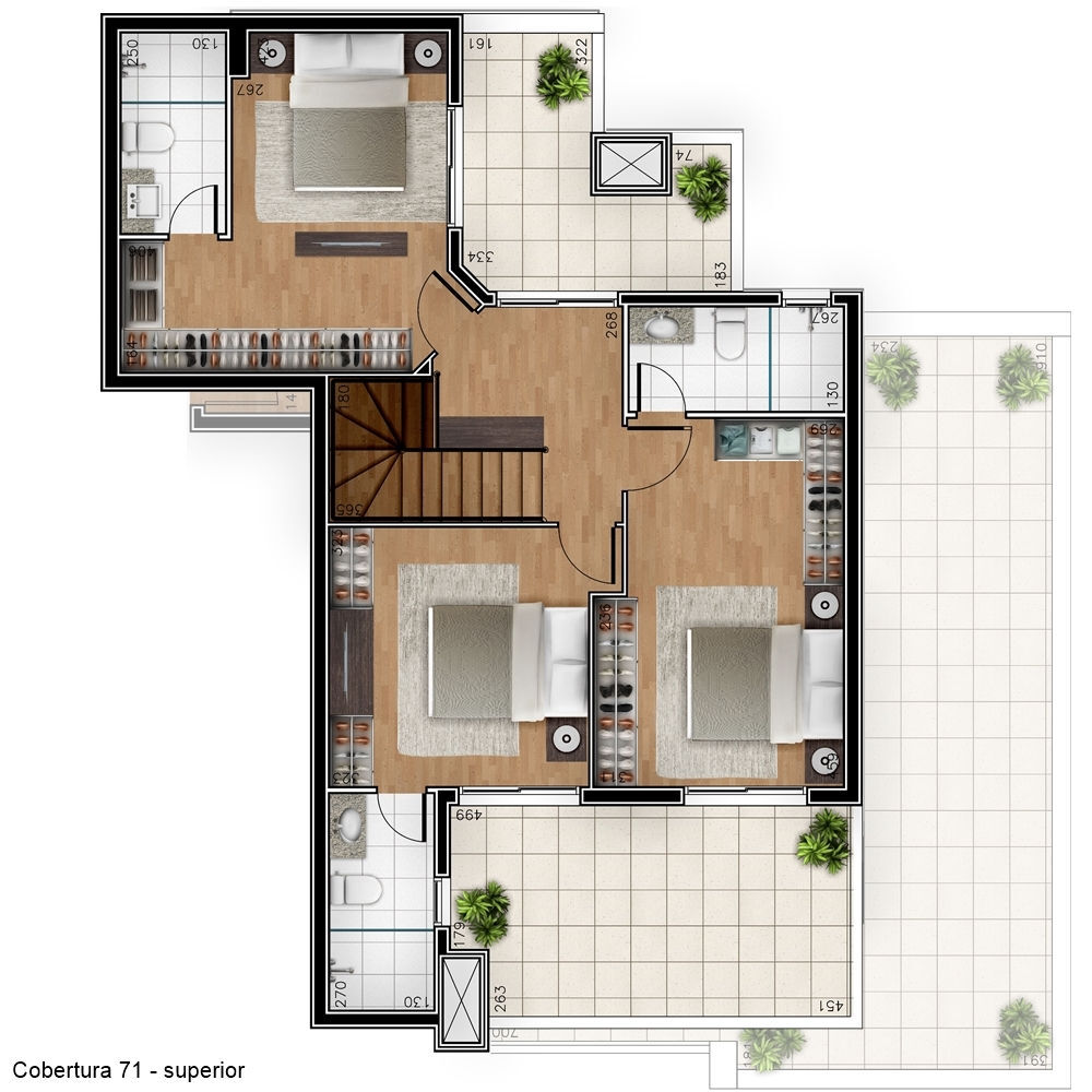 Apartamento à venda com 2 quartos, 7659m² - Foto 24