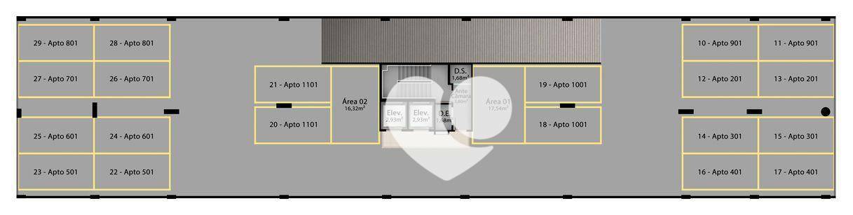 Apartamento à venda com 3 quartos, 100m² - Foto 43