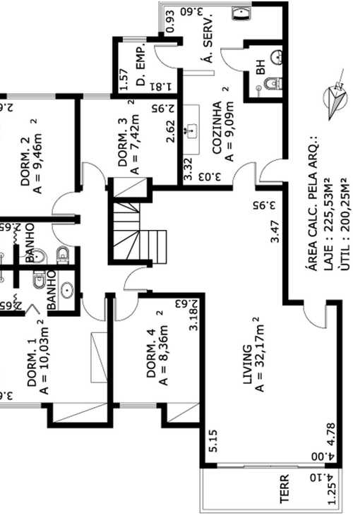 Apartamento à venda com 4 quartos, 235m² - Foto 4