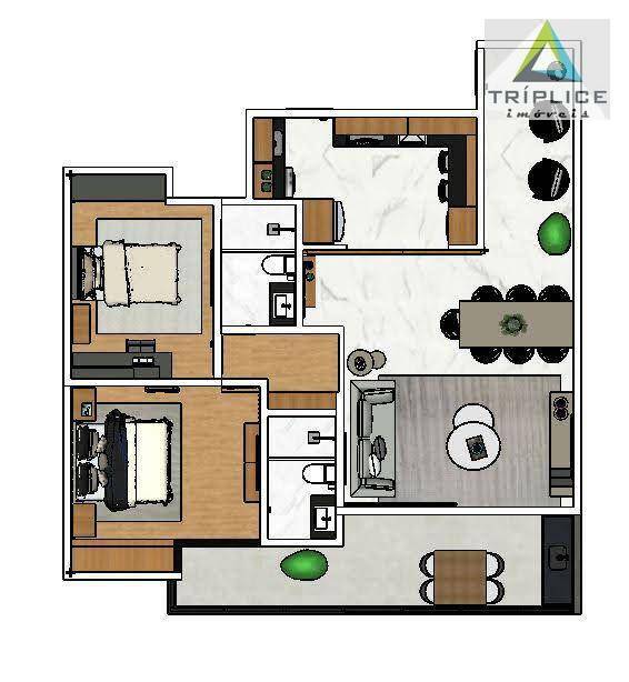 Apartamento à venda com 2 quartos, 90m² - Foto 25