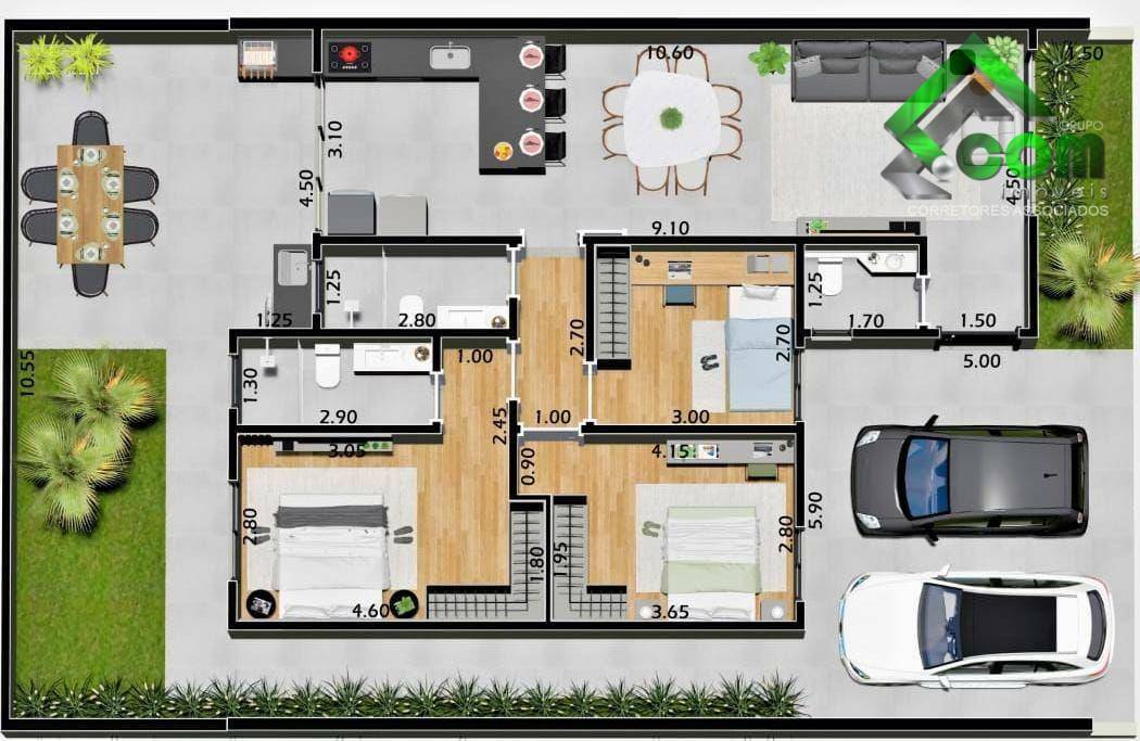 Casa de Condomínio à venda com 3 quartos, 96m² - Foto 7