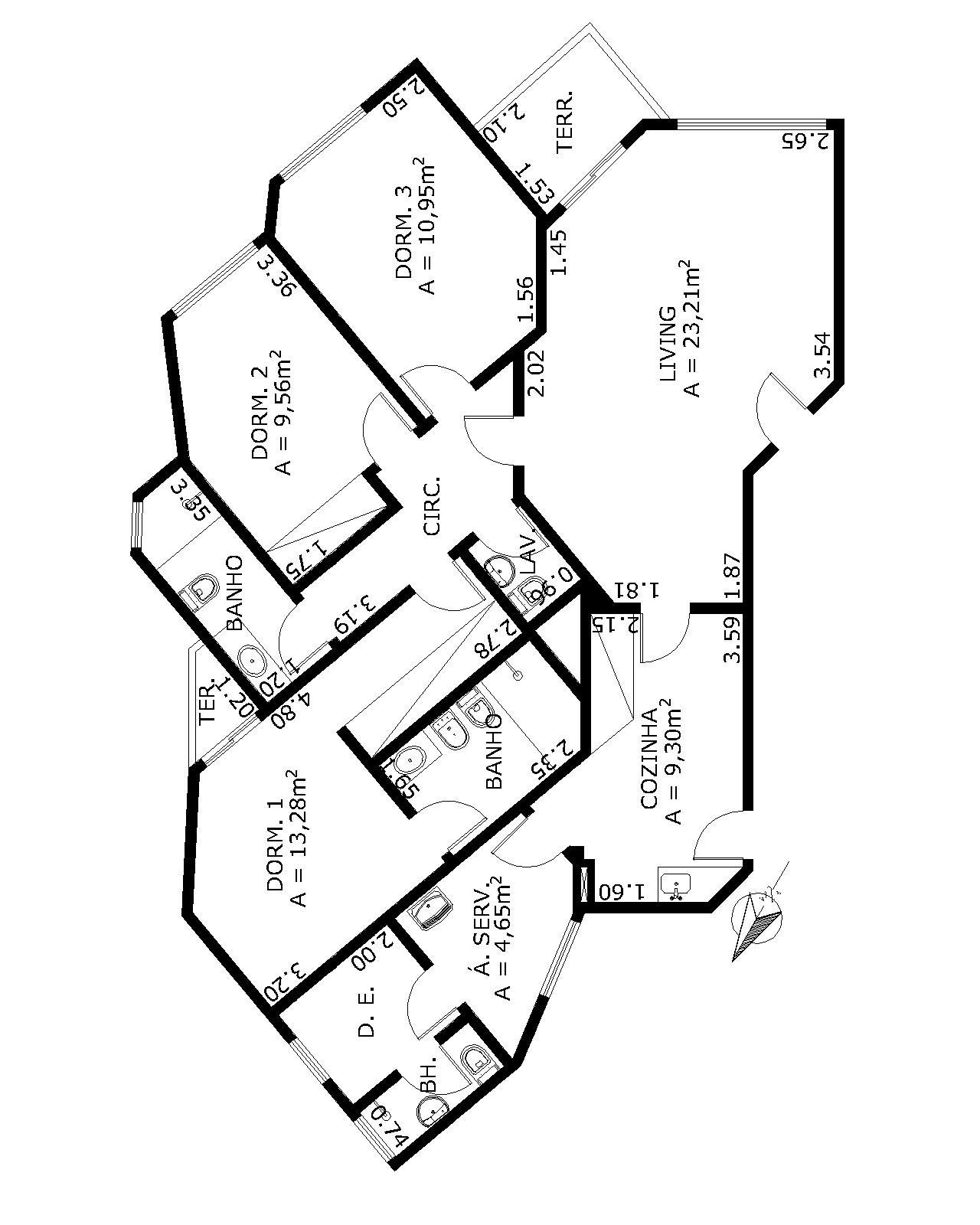 Apartamento à venda com 3 quartos, 180m² - Foto 6