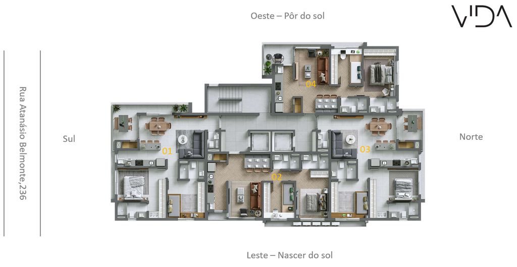 Apartamento à venda com 2 quartos, 80m² - Foto 8