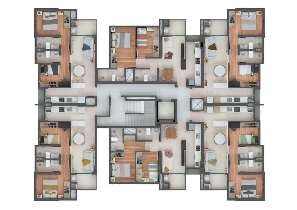 Apartamento à venda com 2 quartos, 55m² - Foto 19