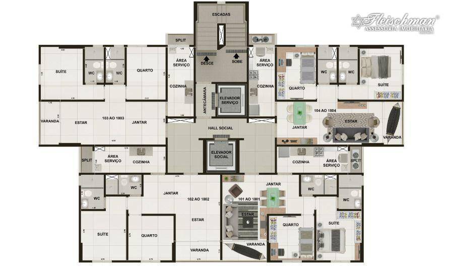 Apartamento à venda com 2 quartos, 58m² - Foto 16