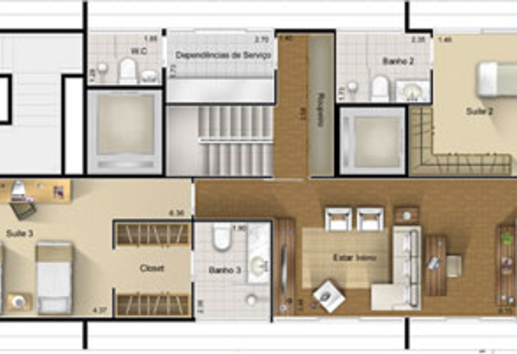 Apartamento à venda com 4 quartos, 231m² - Foto 13