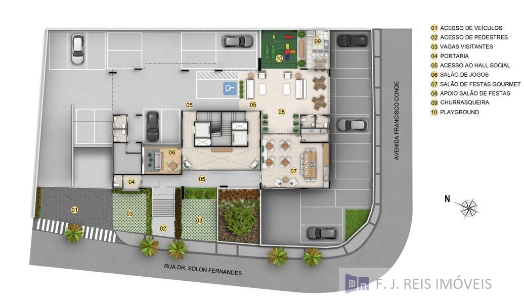 Apartamento à venda com 2 quartos, 58m² - Foto 40