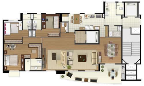 Apartamento à venda com 3 quartos, 176m² - Foto 7