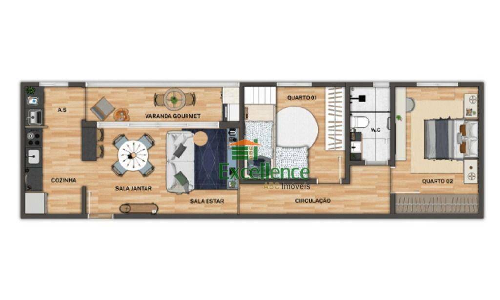 Apartamento à venda e aluguel com 2 quartos, 55m² - Foto 17