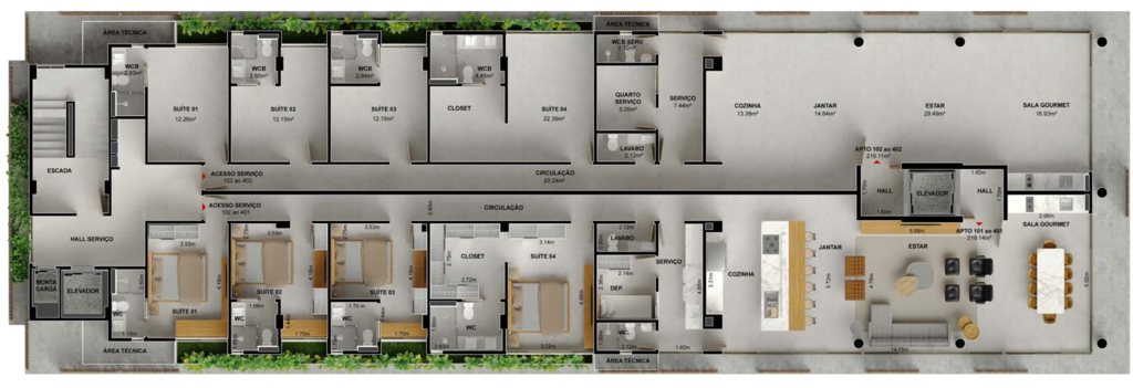 Apartamento à venda com 4 quartos, 21911m² - Foto 28