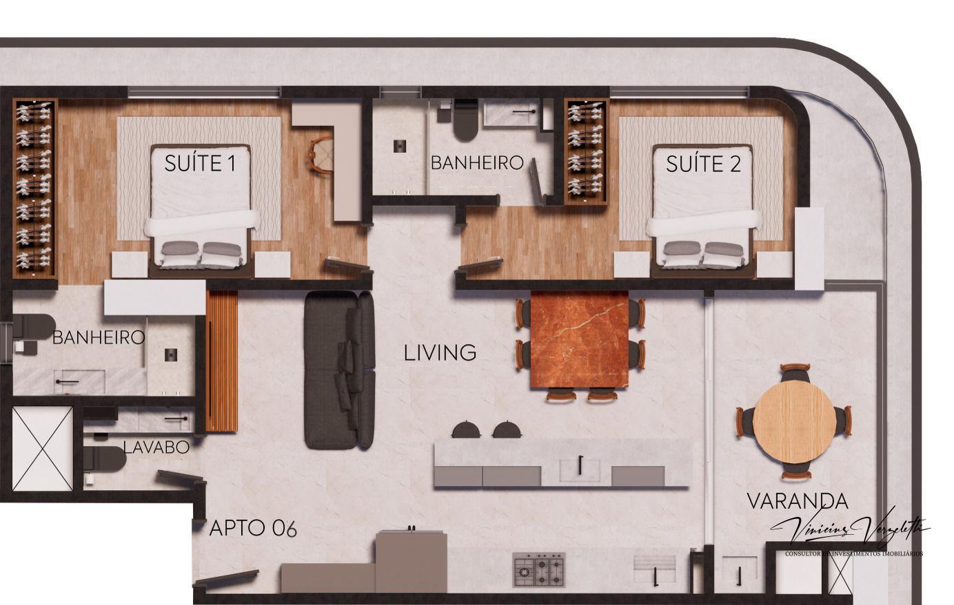 Apartamento à venda com 3 quartos, 99m² - Foto 64