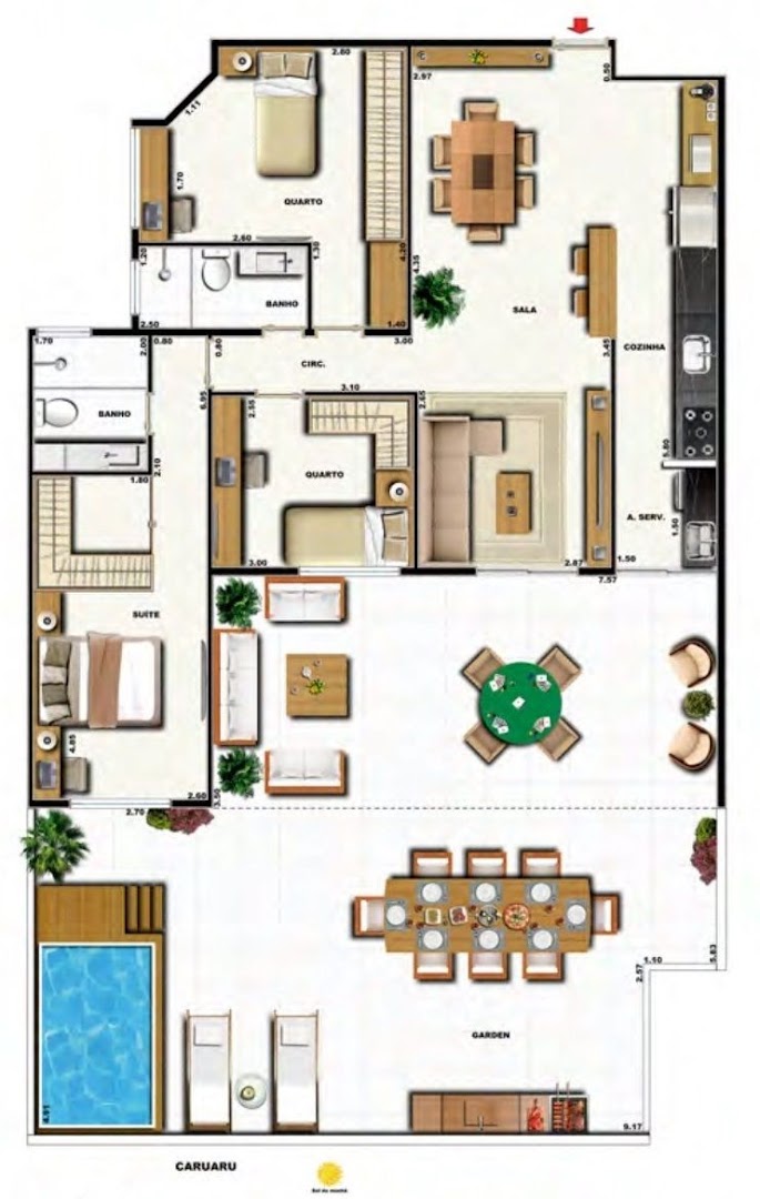 Apartamento à venda com 3 quartos, 129m² - Foto 55