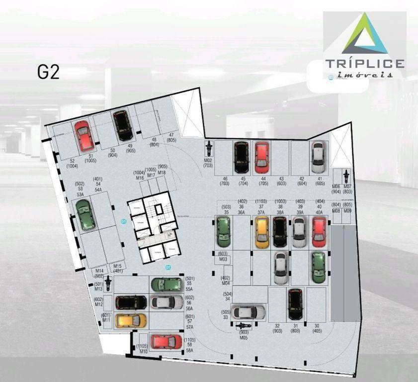 Apartamento à venda com 3 quartos, 61m² - Foto 40