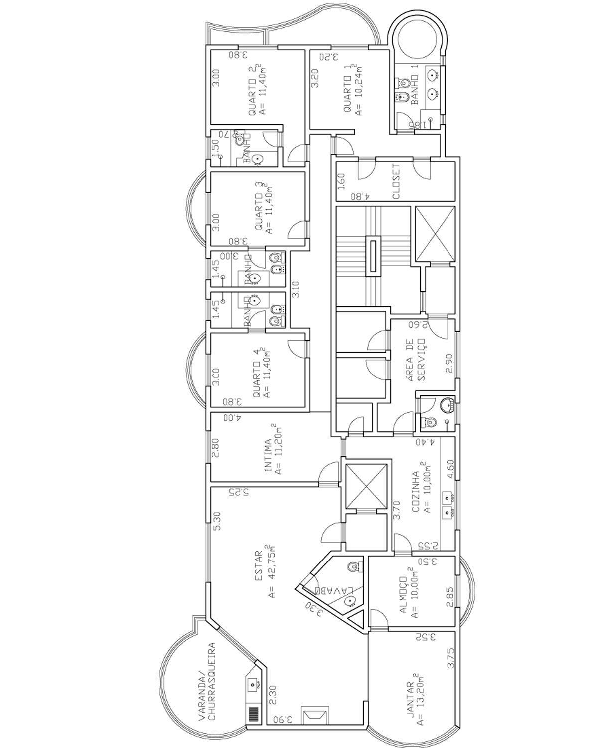 Apartamento à venda com 4 quartos, 264m² - Foto 5