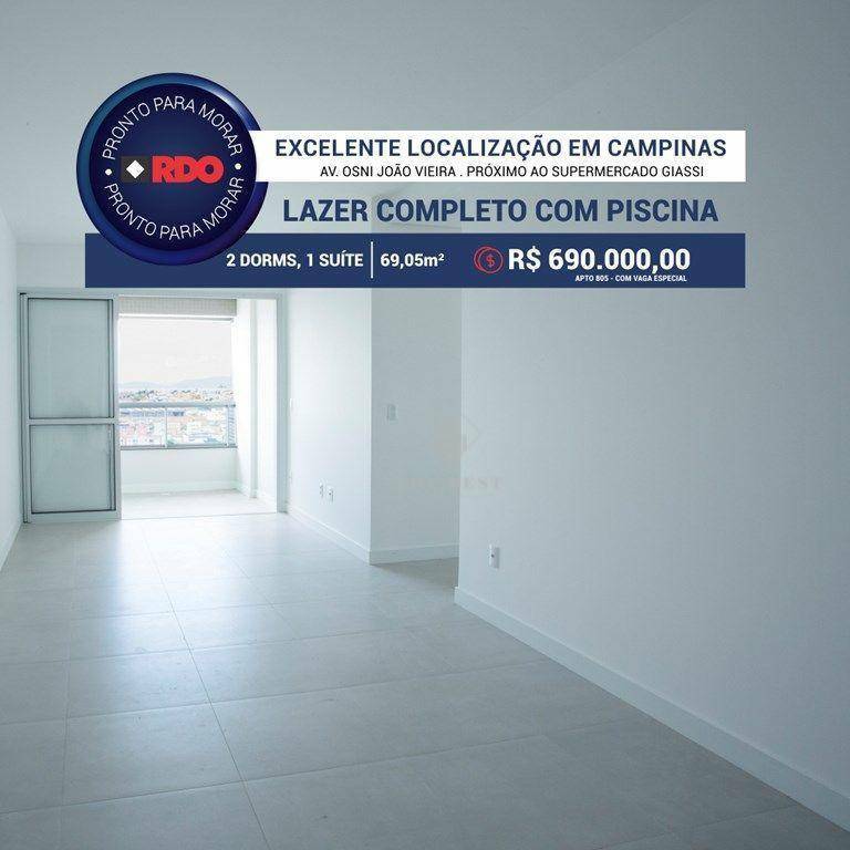 Apartamento à venda com 2 quartos, 69m² - Foto 10