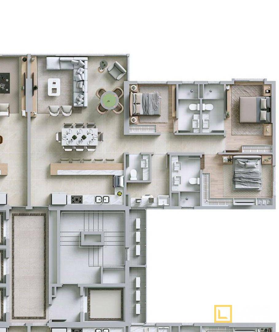 Apartamento à venda com 3 quartos, 141m² - Foto 18